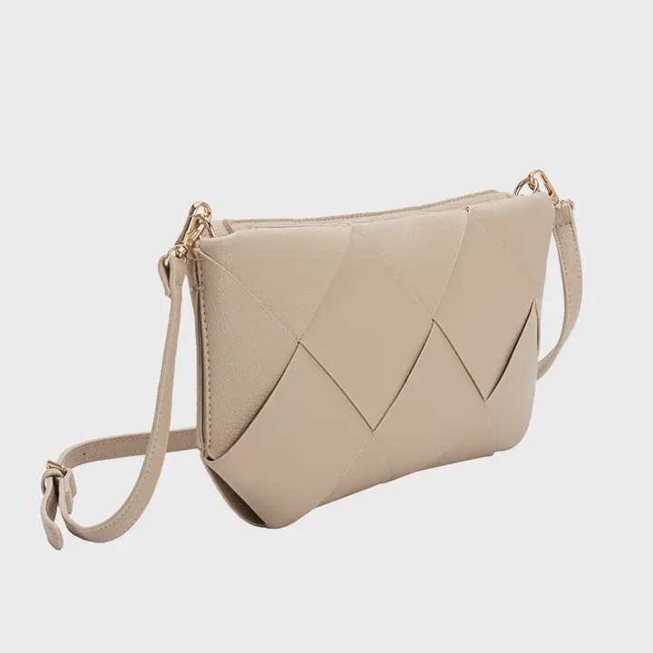 Connie Recycled Vegan Crossbody | Ivory