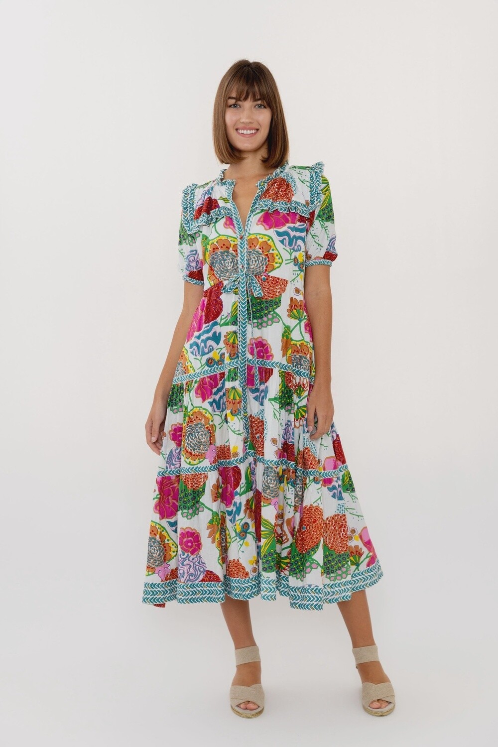 Taylor Dress | Hydrangea