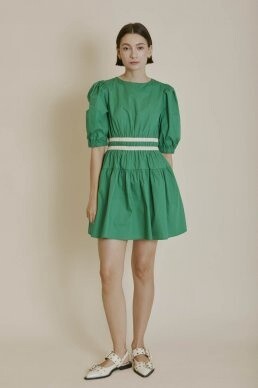 Colorblock Mini Dress