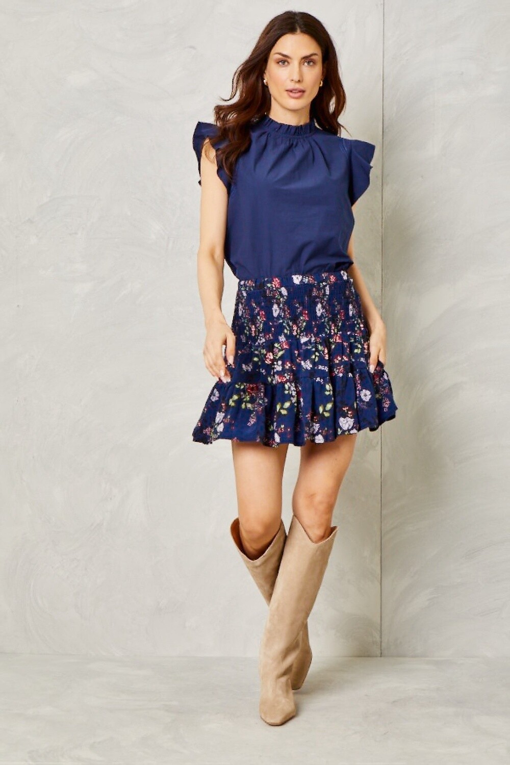 Kylie Skirt Alpine Wildflower