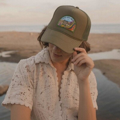 Not All Those Who Wander Trucker Hat | Olive