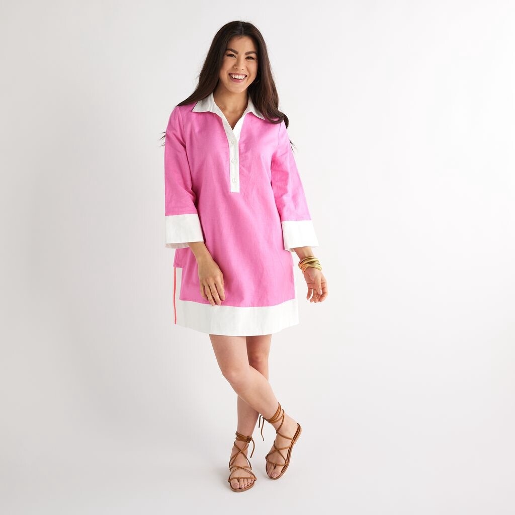 Carrie Dress Hot Pink, Size: One Size