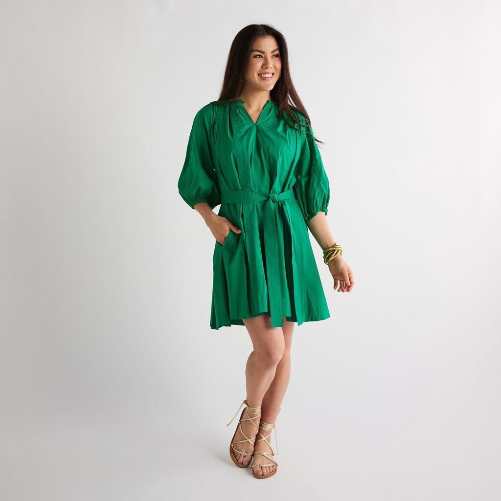 Blake Dress Kelly Green, Size: One Size