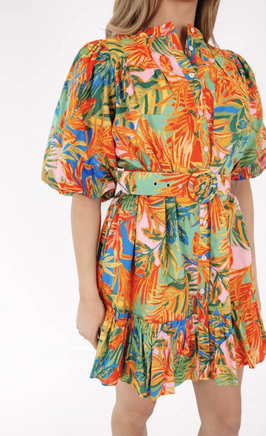 Paloma Belted Dress, Size: XS