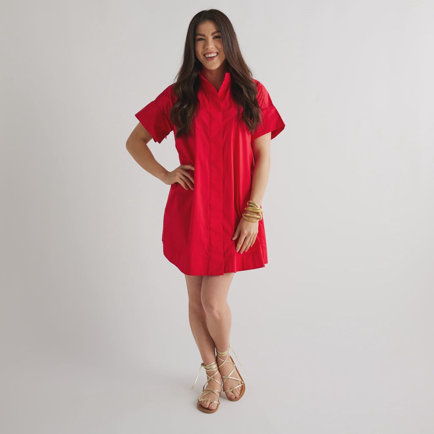 Margot Dress Red, Size: One Size