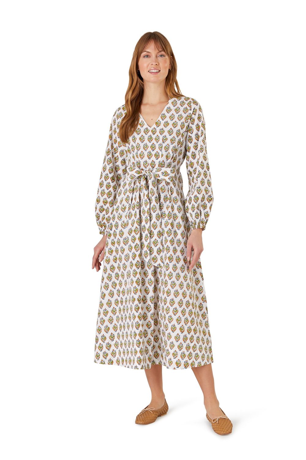 Adler Dress Buta Sprigs