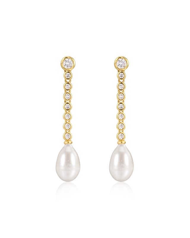 Pearl Drop Studs