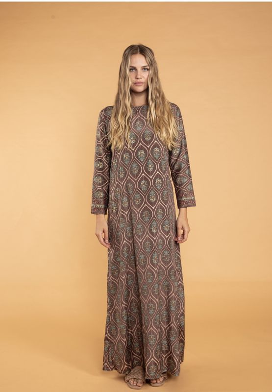 Asmee Scoop Back Maxi Dress