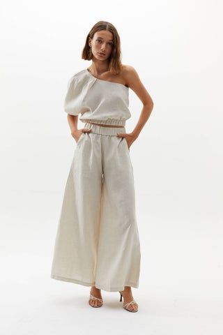 Cape Linen Pants Natural