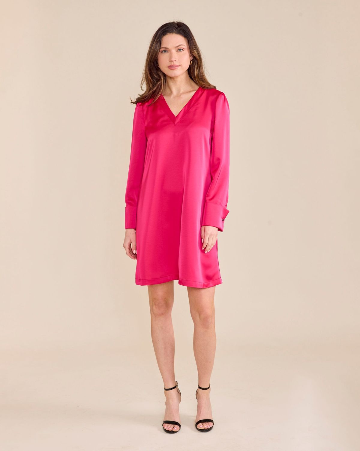 Alden Dress Neon Pink