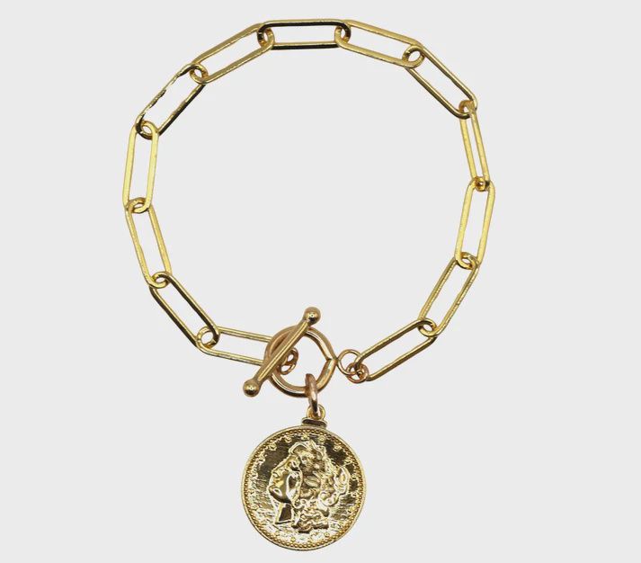 Goddess Coin Bracelet