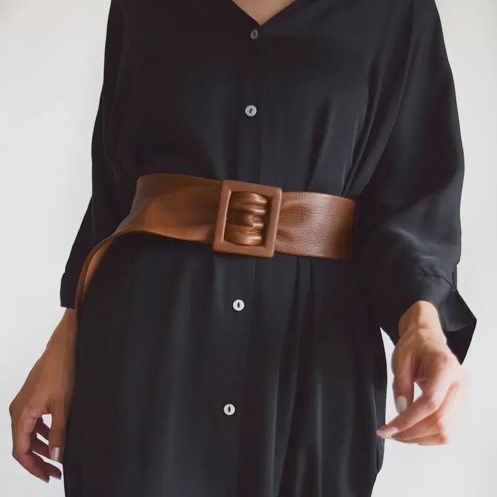 Apropos Belt in Whiskey, Size: O/S