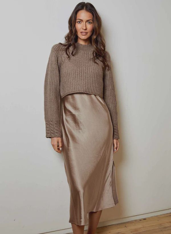 Kaz Sweater/Dress Combo in Umber, Size: XS