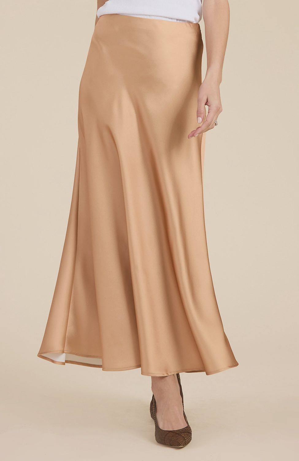 Edie Charmeuse Skirt