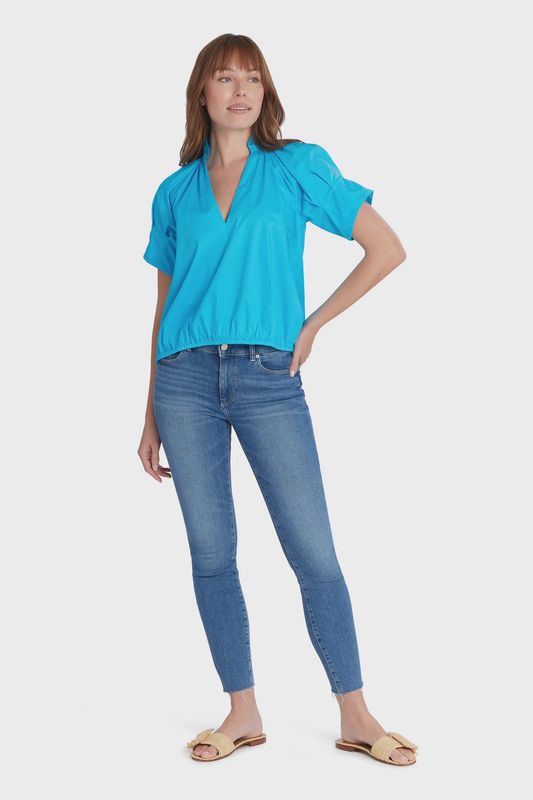 Merritt Top in Turquoise