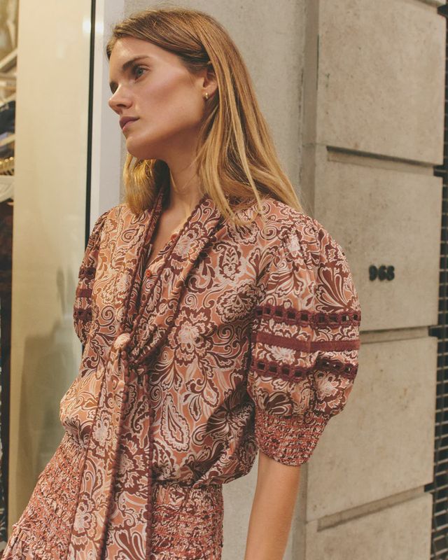 Peggy Top Hazel San Lorenzo Paisley