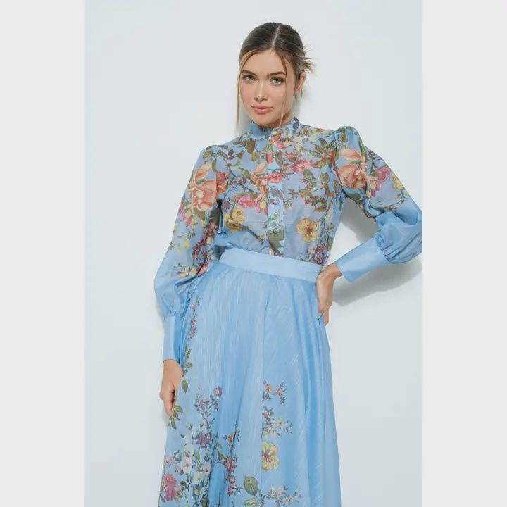 Floral Print Blouse