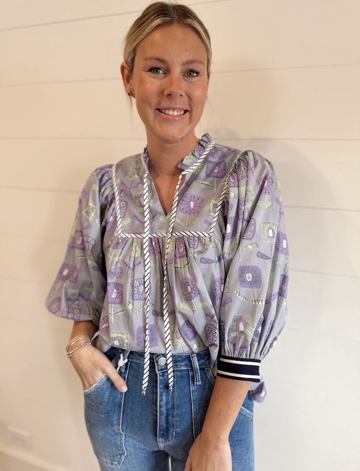 Mason Blouse Lavender