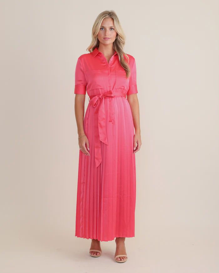 Beckett Dress in Begonia