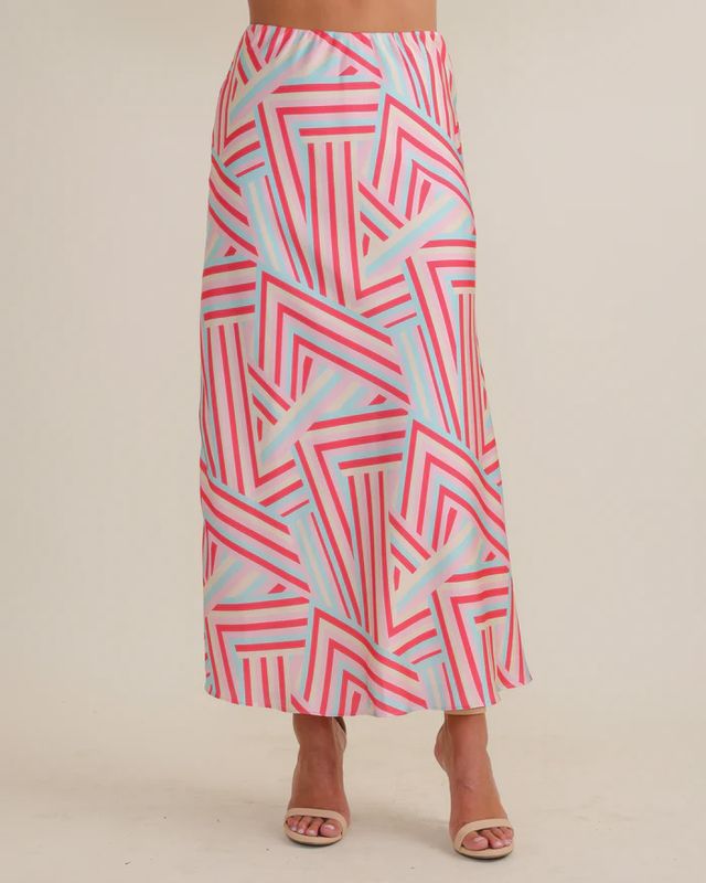 Rhodes Skirt in Art Basel