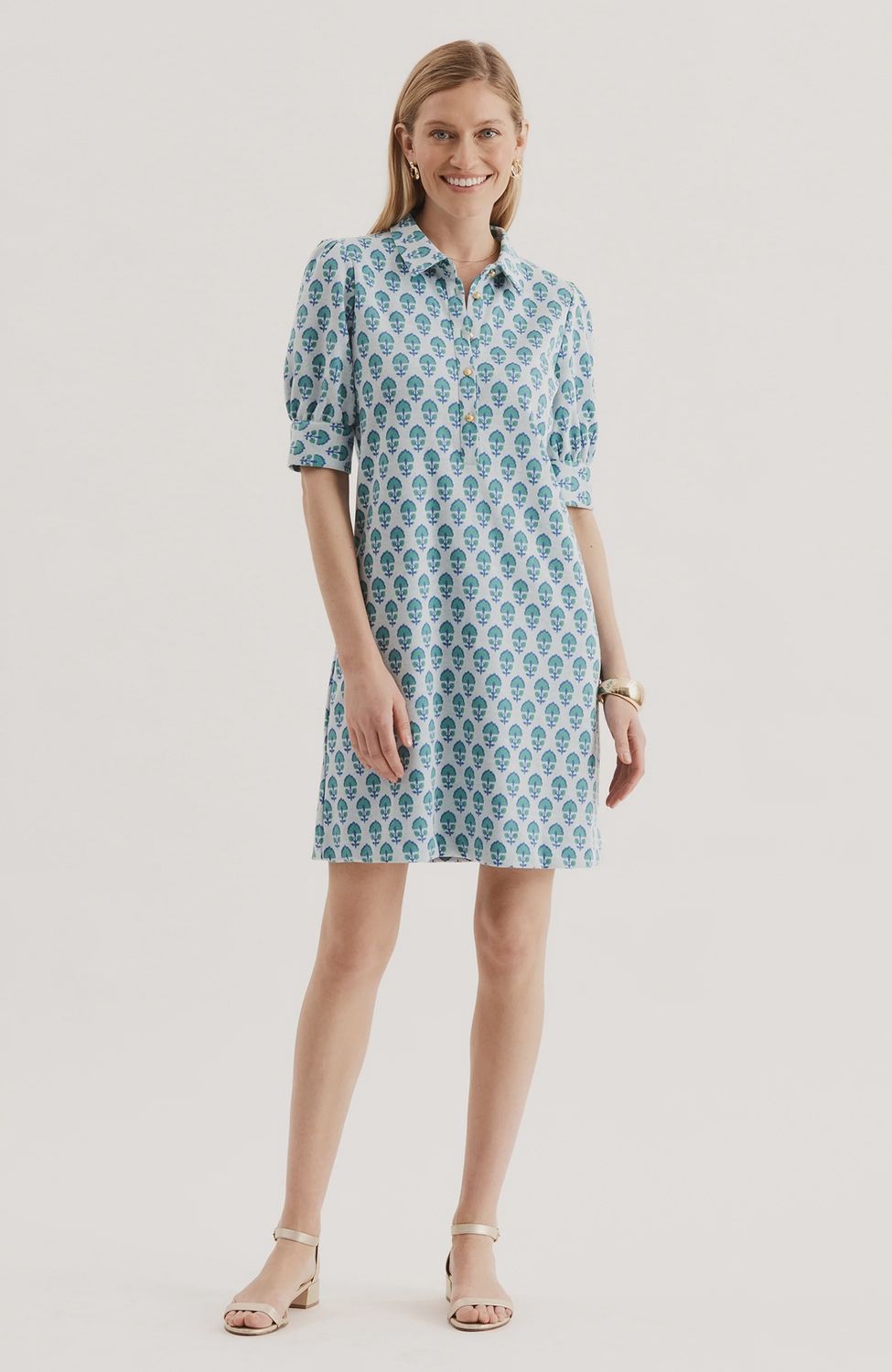 Alicia Knit Shirtdress
