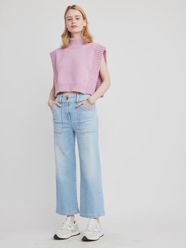 Aria Pants in Spring Blue