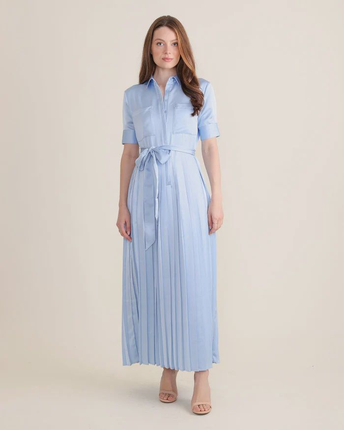 Beckett Dress in Cornflower