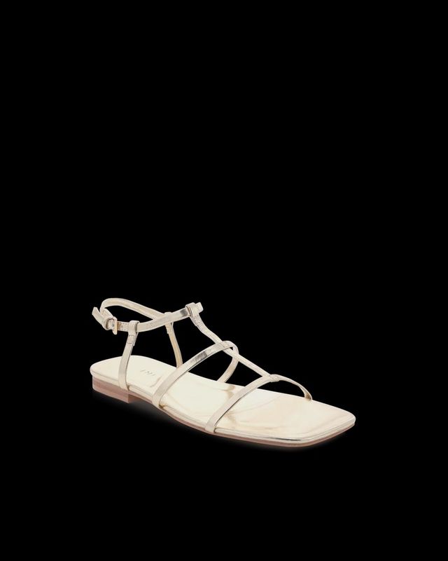 Acacia Slide in Gold Metallic