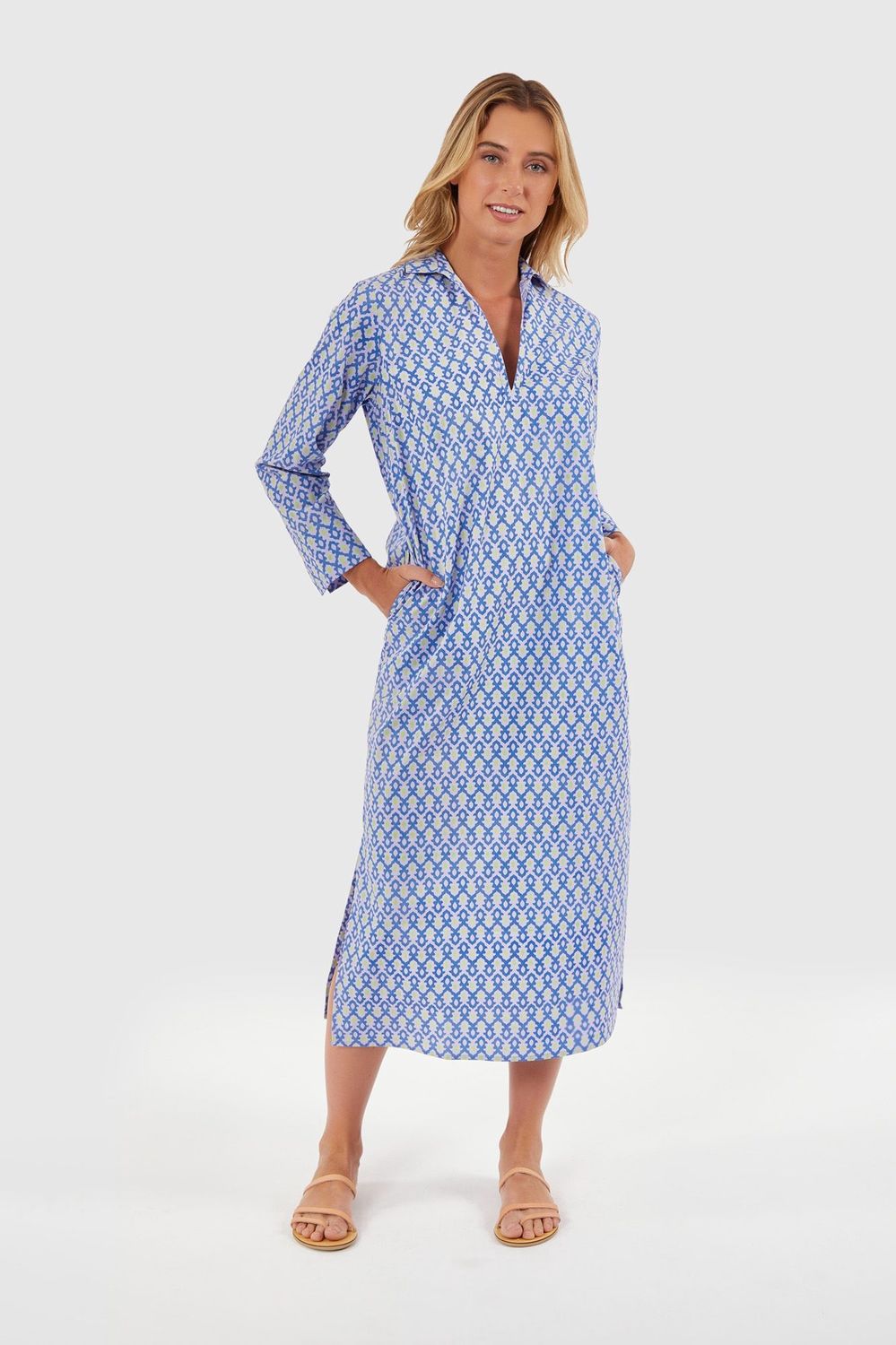 Classic Kurta in Lavender Sorbet, Size: XS