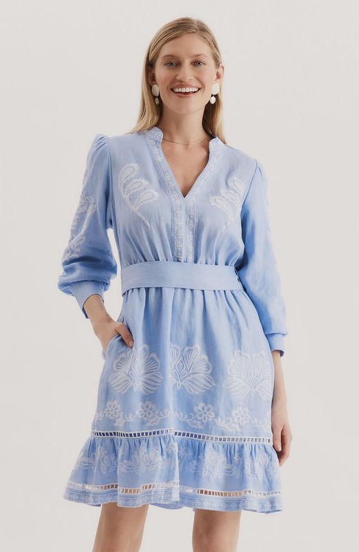 Nora Embroidered Dress