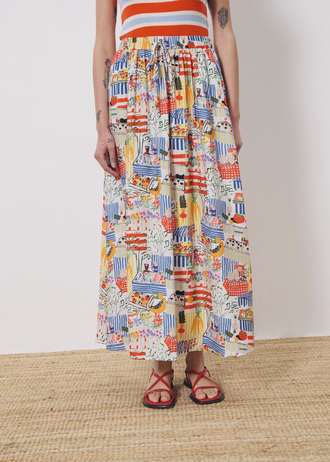 Liliane Marche Blanc Skirt, Size: XS