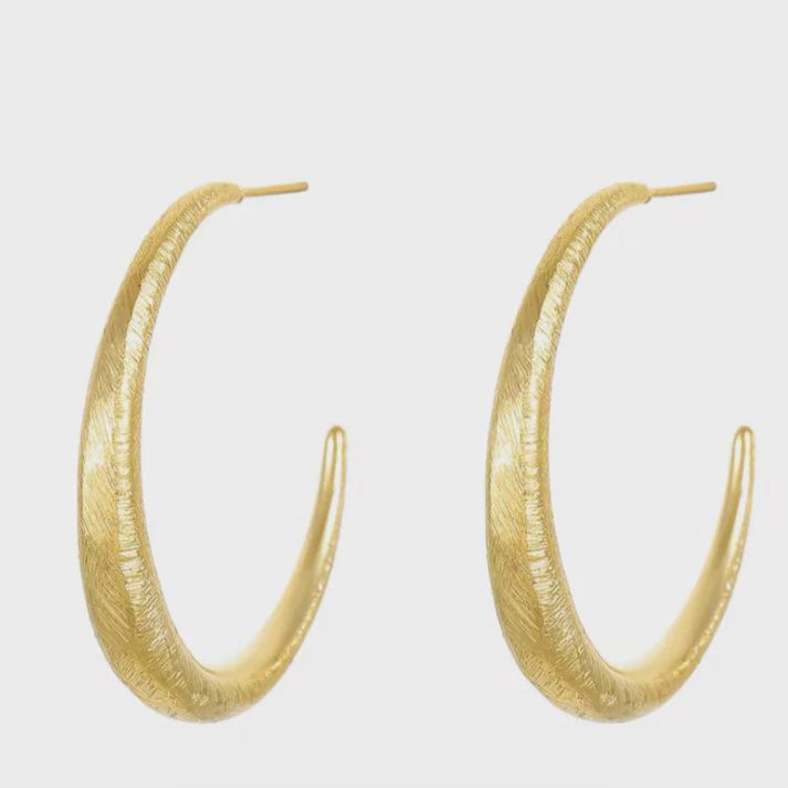 Matte Hoops Large