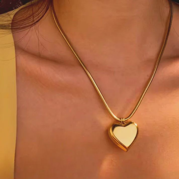 Bubble Heart Necklace