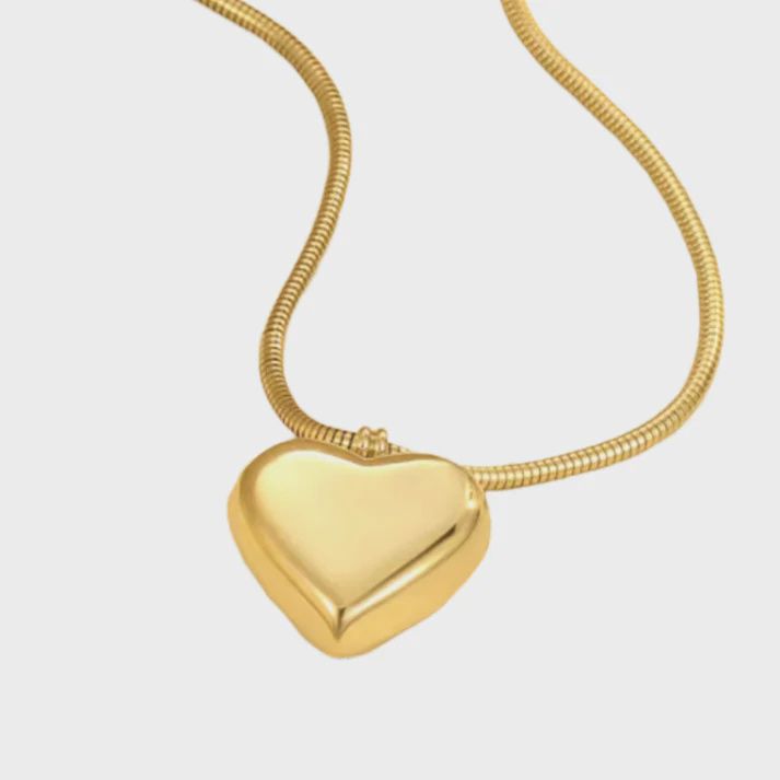 Bubble Heart Necklace
