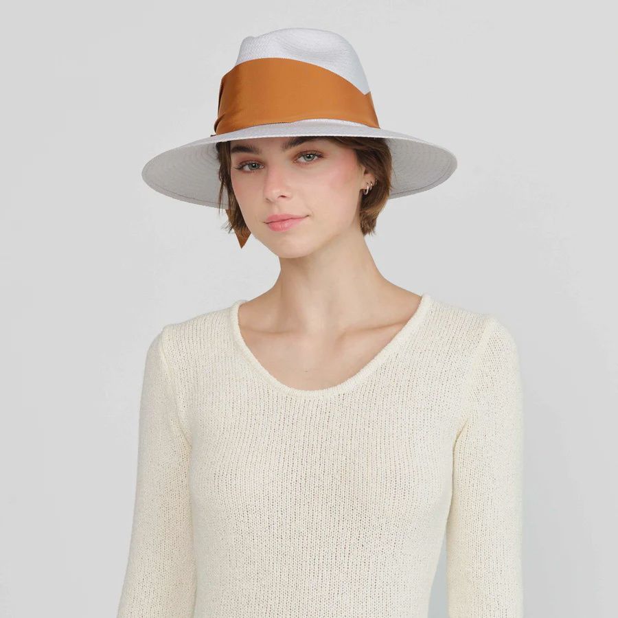 Gardenia Hat | Fog/Butterscotch, Size: S/M