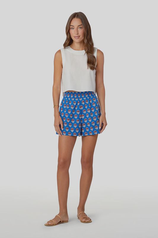 Pool Shorts in Bluebell