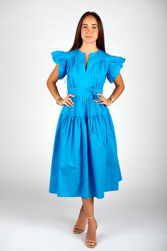 Cala Dress in Blue
