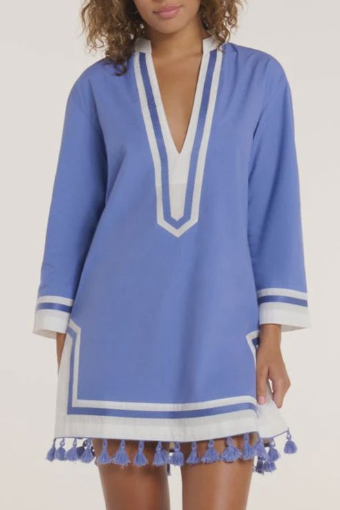 Monica Tunic in Cornflower