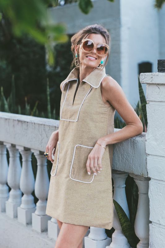 Cassidy in Gold Linen