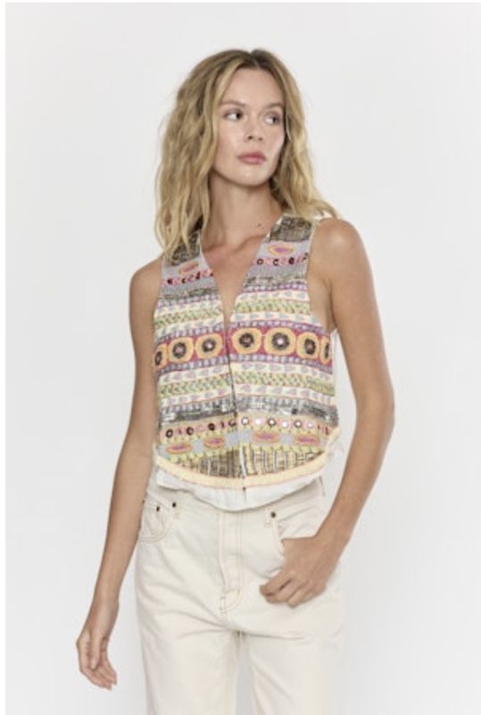 Hazel Embellished Vest