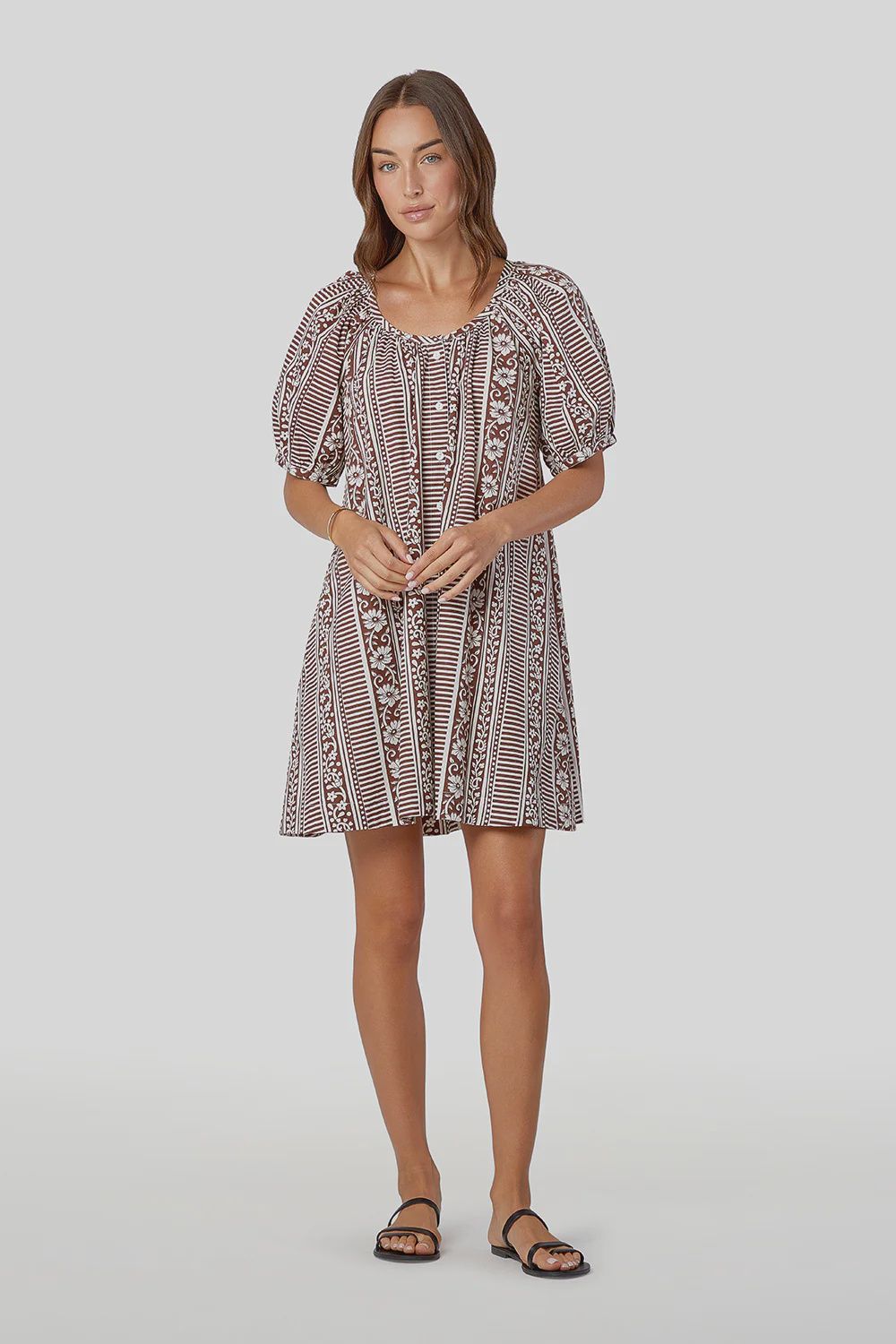 Day Dress in Coco, Size: XS
