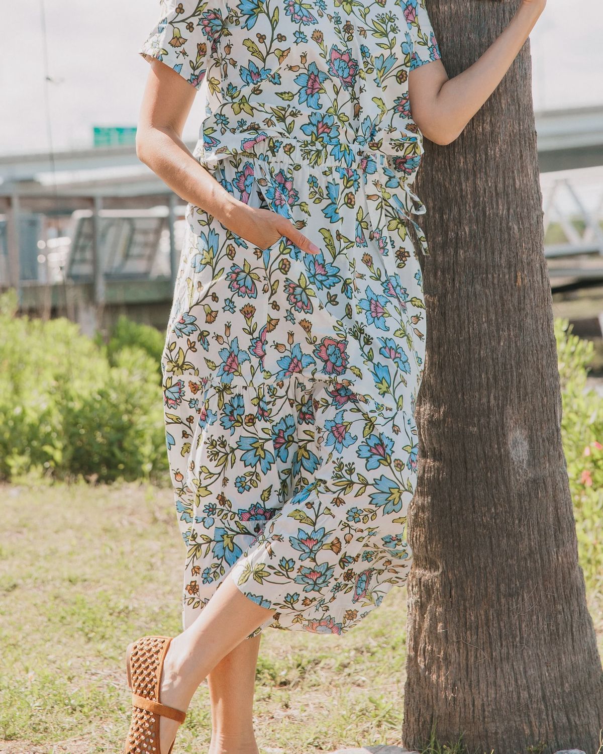 Market Skirt in Oasis