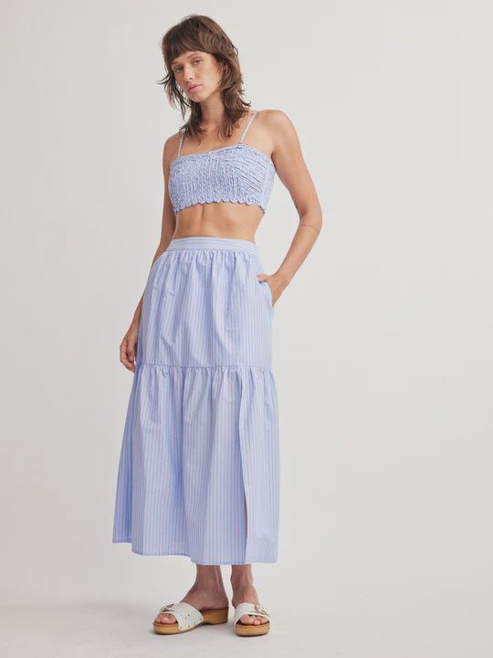 Rain Front Slit Skirt, Size: XS