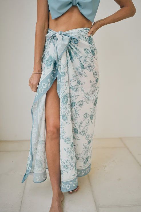 Collins Pareo Wrap in Daylight Saunter, Size: One Size