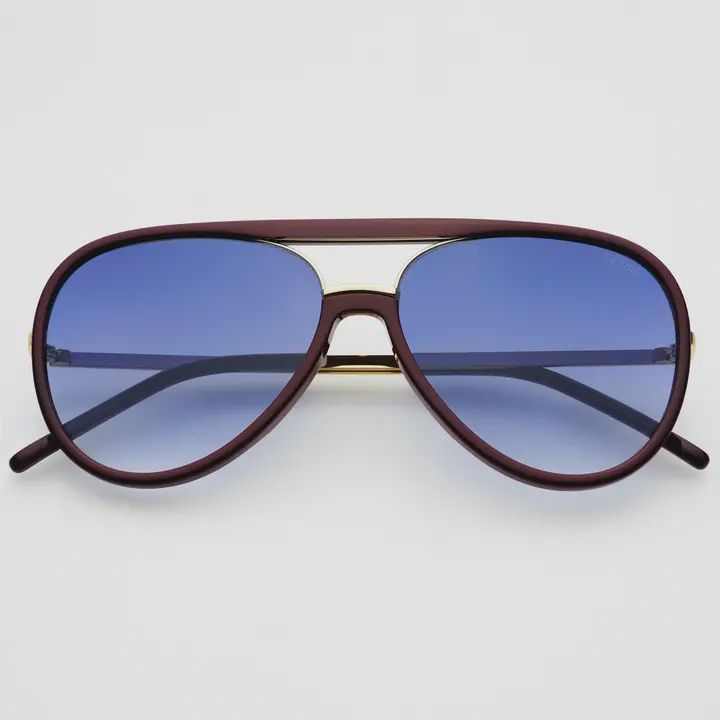 Shay Sunglasses, Color: Burgundy