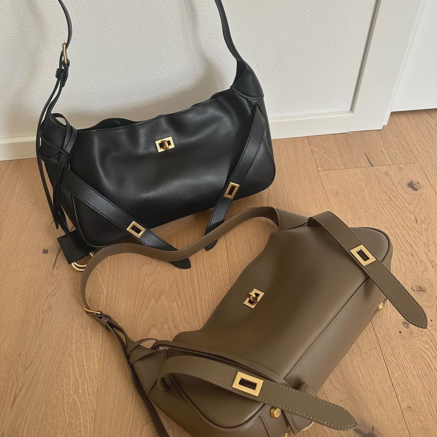 Mara Shoulder Bag, Color: Deep Taupe