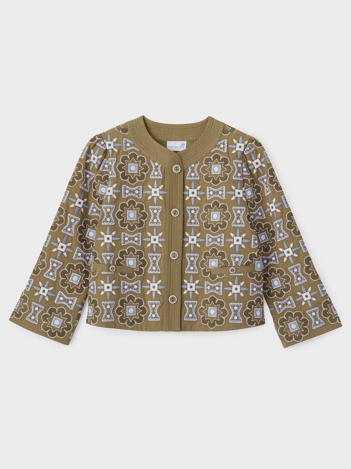 Dakota Jacket in Military Green, Size: XS