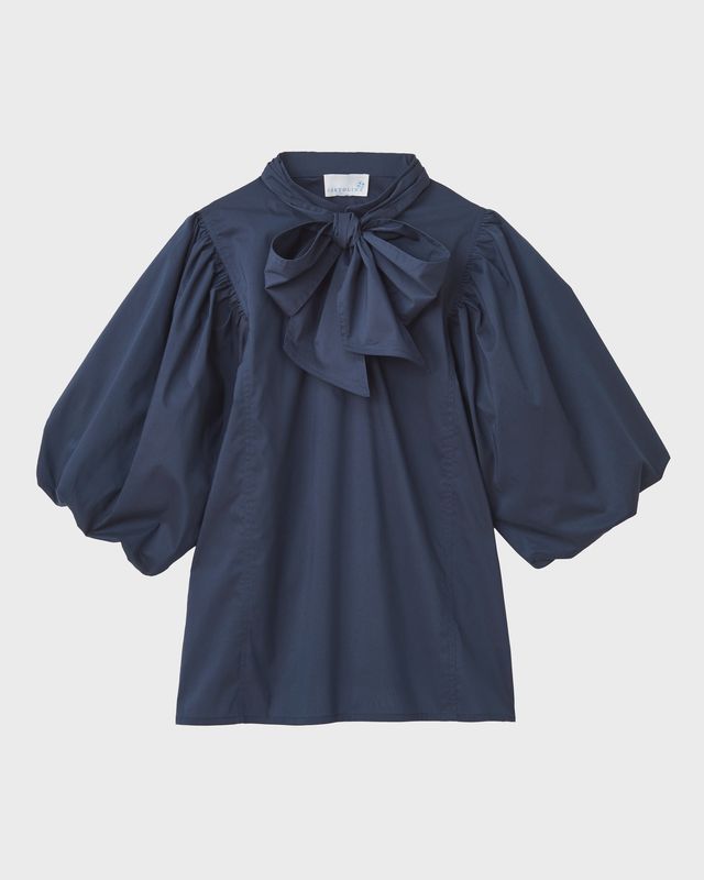 Perry Blouse in Midnight Blue