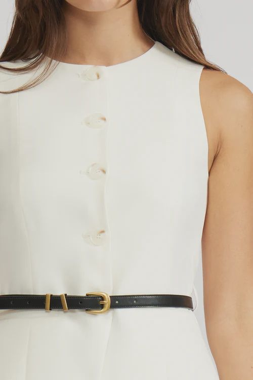 Anna Belted Vest, Size: XS
