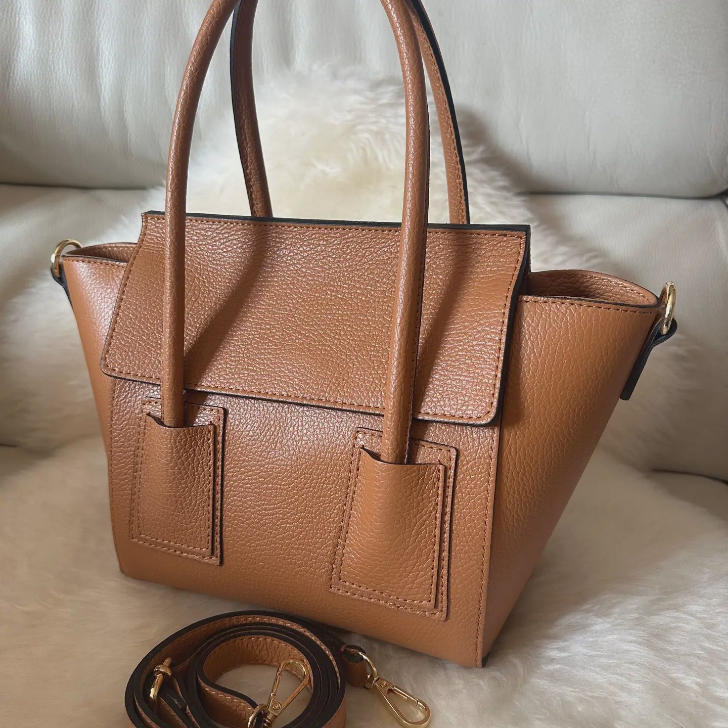 Angelina Bag, Color: Cognac